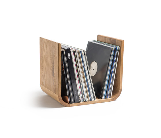 U-shaped vinyl record holder | Contenedores / Cajas | lebenszubehoer by stef’s