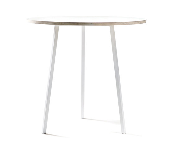 Loop Stand Round Table High | Standing tables | HAY