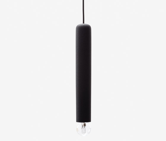 LW 2 Rubber Pendant Lamp by De Vorm | Suspended lights