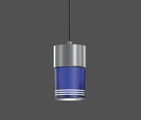 Cylio Suspended cobalt glass | Lampade sospensione | RZB - Leuchten