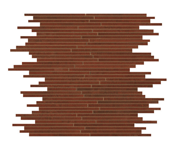 Evoque Tratto Copper Mosaico Wall | Mosaïques céramique | Fap Ceramiche