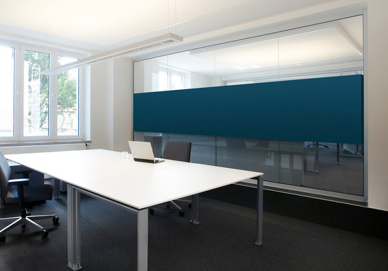 WALL COVER Glass wall by acousticpearls | Sound absorbing wall systems