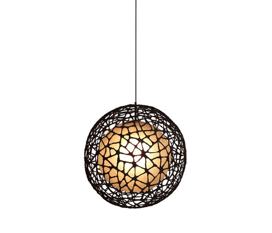 C-U C-Me Hanging Lamp round medium | Suspended lights | Kenneth Cobonpue