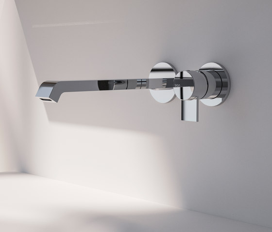 Tacca wall mounted basin mixer | Wash basin taps | Berloni Bagno