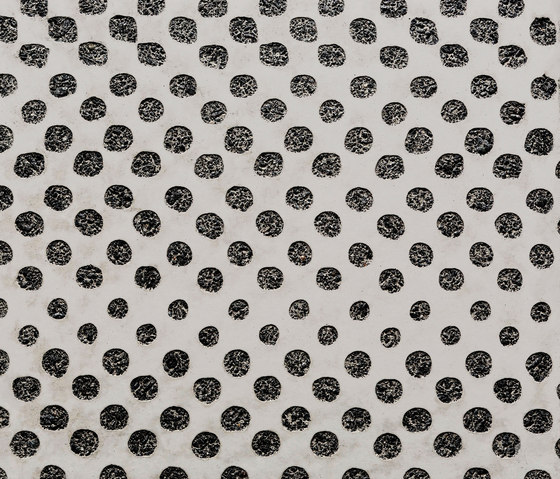 GCGeo Square white cement - black aggregate | Cemento a vista | Graphic Concrete