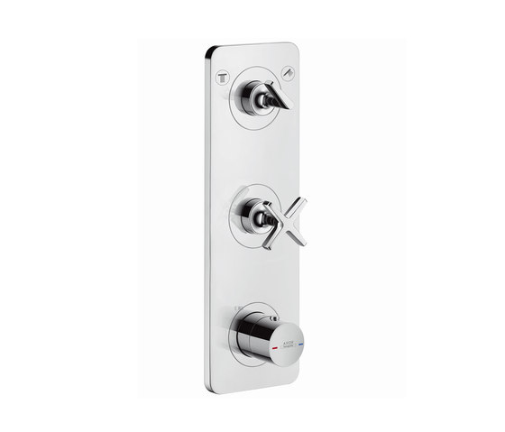 AXOR Citterio E Thermostatic module for concealed installation 38 x 12 for 2 outlets | Shower controls | AXOR
