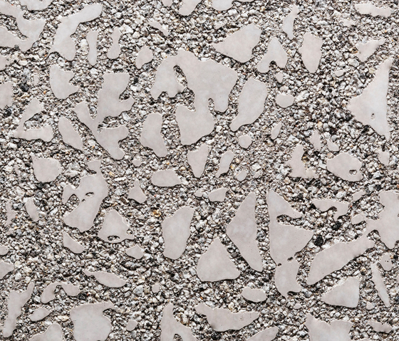 GCTexture Stars nega grey cement - grey aggregate | Cemento a vista | Graphic Concrete