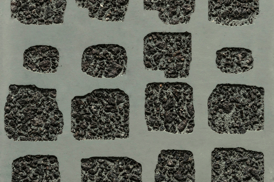 GCTexture Turtle nega green cement - black aggregate | Cemento a vista | Graphic Concrete