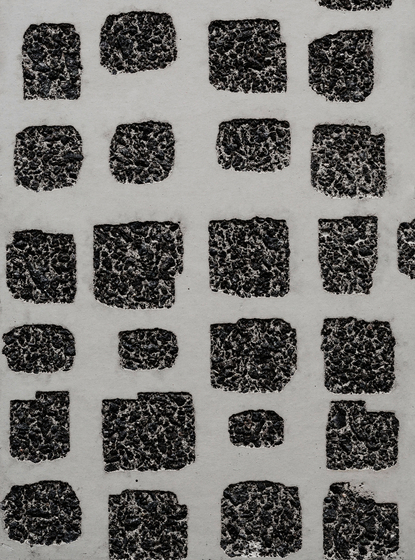 GCTexture Turtle nega white cement - black aggregate | Béton apparent | Graphic Concrete
