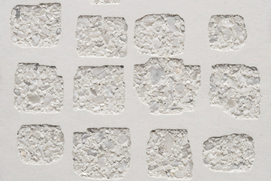 GCTexture Turtle nega white cement - white aggregate | Hormigón liso | Graphic Concrete