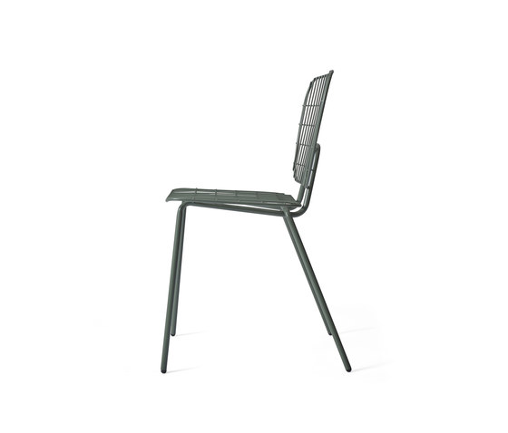 WM String Dining Chair | Dusty Green | Sillas | Audo Copenhagen