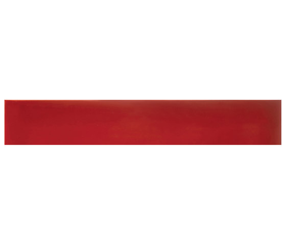 Cotton Waved Glossy Rosso Maranello | Carrelage céramique | Valmori Ceramica Design