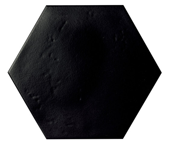 Le Crete Hexagon Terra Nera | Carrelage céramique | Valmori Ceramica Design
