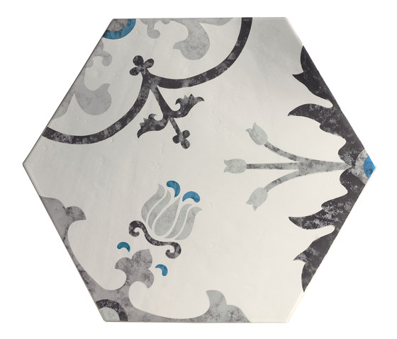 Ornamenti Hanami Terra Bianca | Piastrelle ceramica | Valmori Ceramica Design