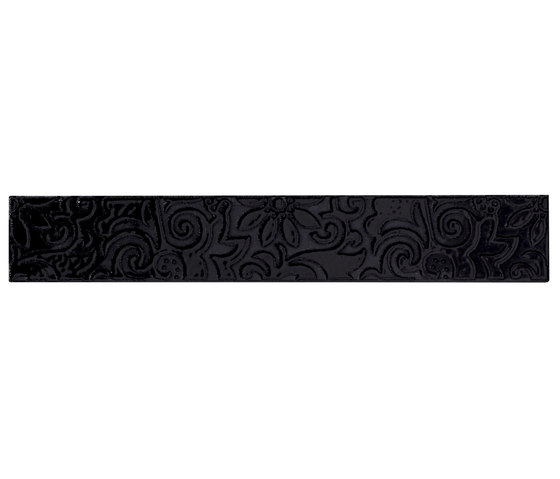 Ornamenti Flow Absolute Black | Carrelage céramique | Valmori Ceramica Design