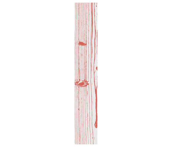 Uonuon white negative rosso 1 | Ceramic panels | 14oraitaliana