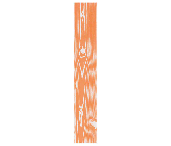 Uonuon white positive arancio 1 | Lastre ceramica | 14oraitaliana