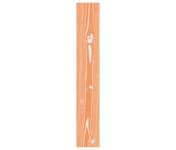 Uonuon white positive arancio 2 | Lastre ceramica | 14oraitaliana