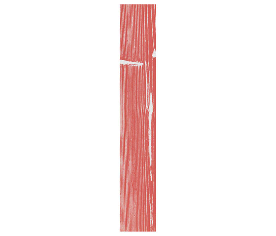 Uonuon white positive rosso 1 | Lastre ceramica | 14oraitaliana