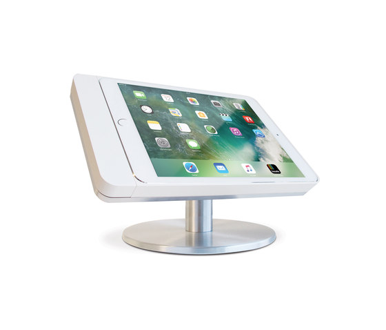 Eve Standfuß für iPad - gebürstet Aluminium | Werbe Displays | Basalte