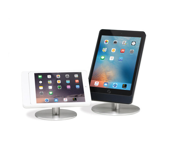 Eve Standfuß für iPad - gebürstet Aluminium | Werbe Displays | Basalte