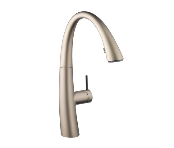 KWC ZOE Lever mixer| Covered pull-out spray | Kitchen taps | KWC Home