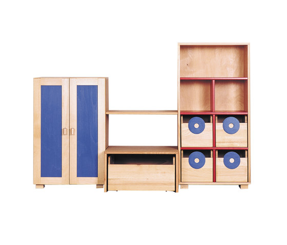 Cabinet Combination 06 | Kids storage furniture | De Breuyn