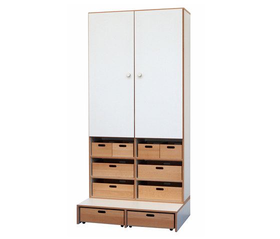 High Modul  DBF-625-2-10 | Kids storage furniture | De Breuyn