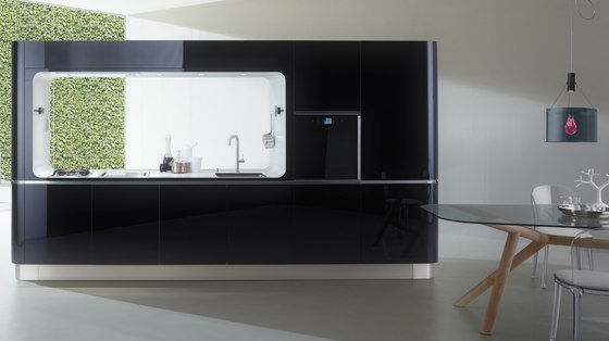 Liquida Frame | Compact kitchens | Veneta Cucine