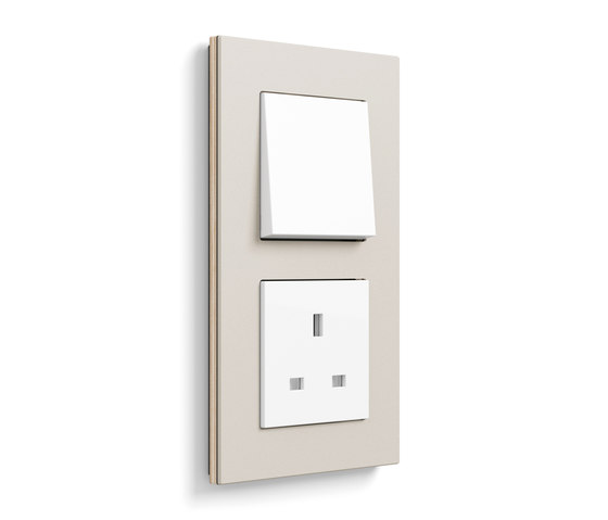 Esprit linoleum-plywood | Switch range | Push-button switches | Gira