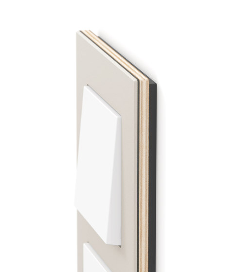 Esprit linoleum-plywood | Switch range | Push-button switches | Gira