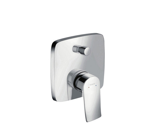 hansgrohe Metris Single lever bath mixer for concealed installation | Bath taps | Hansgrohe