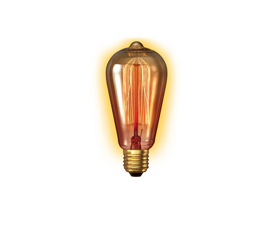 Filament Lightbulb Golden Oblong | Lámparas de sobremesa | EBB & FLOW