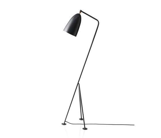 Gräshoppa Floor lamp | Anthracite Grey | Free-standing lights | GUBI