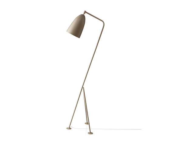 Gräshoppa Floor lamp | Warm Grey | Free-standing lights | GUBI