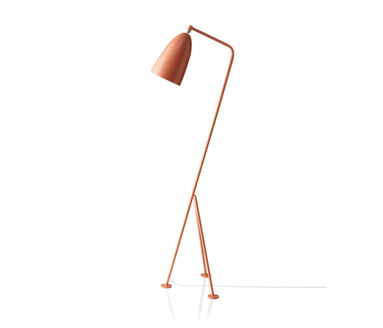 Gräshoppa Floor lamp | Vintage Red | Lampade piantana | GUBI