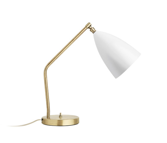 Gräshoppa Table Lamp | Matt White | Lámparas de sobremesa | GUBI