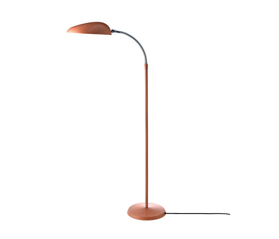 Cobra Floor lamp | Vintage Red | Lámparas de pie | GUBI