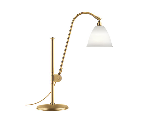 Bestlite BL1 Table lamp | Bone China/Brass | Tischleuchten | GUBI