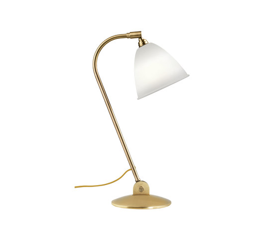 Bestlite BL2 Table lamp | Bone China/Brass | Luminaires de table | GUBI