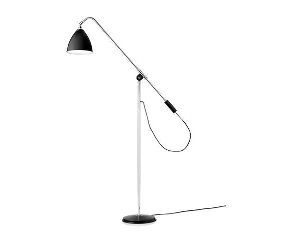 Bestlite BL4 Floor lamp | Black/Chrome | Free-standing lights | GUBI
