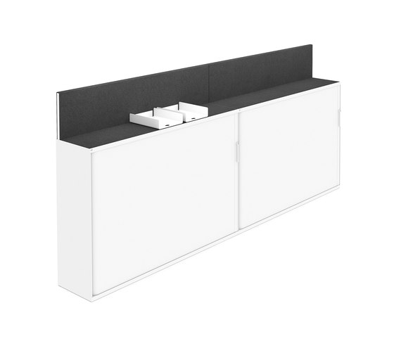 LO One Formfleece screen element ”«Typ L» | Sound absorbing furniture | Lista Office LO