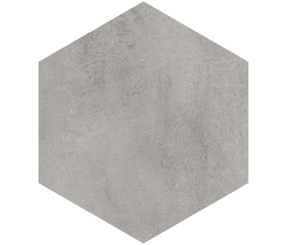 Rift | Hexagono Rift Cemento | Ceramic tiles | VIVES Cerámica