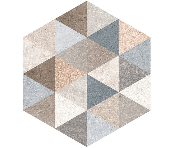 Rift | Hexagono Fingal | Ceramic tiles | VIVES Cerámica