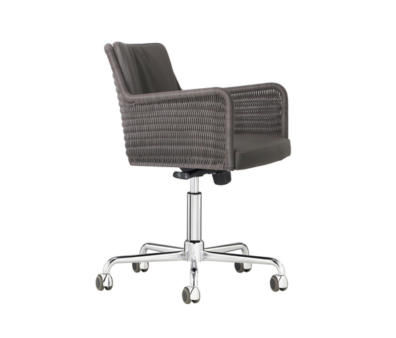 D43R Arbeitsdrehstuhl mit Rollen | Stühle | TECTA
