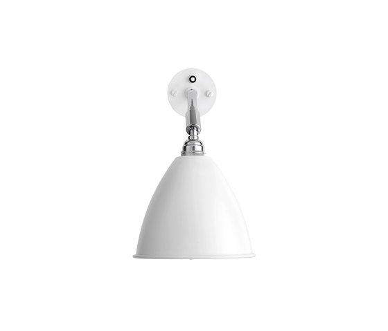 Bestlite BL7 Wall lamp HW | Matt White/Chrome | Lámparas de pared | GUBI