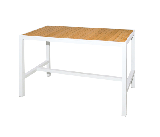 Allux bar table 150x80 cm (straight slats) | Tavoli alti | Mamagreen