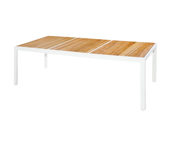 Allux dining table 220x100 cm (abstract slats) | Tables de repas | Mamagreen