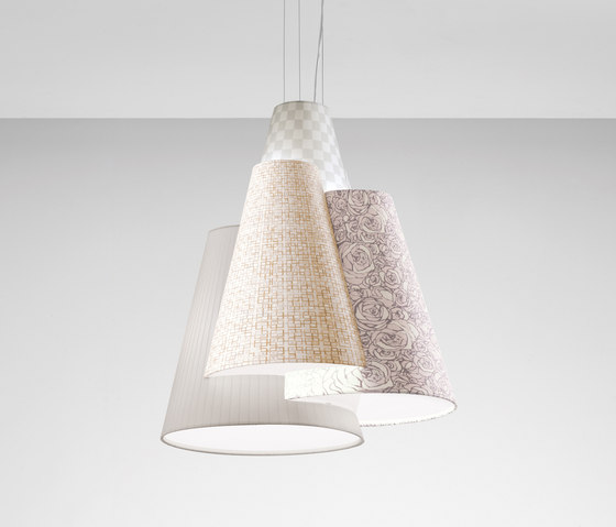 Melting Pot SP 60 light patterns with diffusers | Suspended lights | Axolight