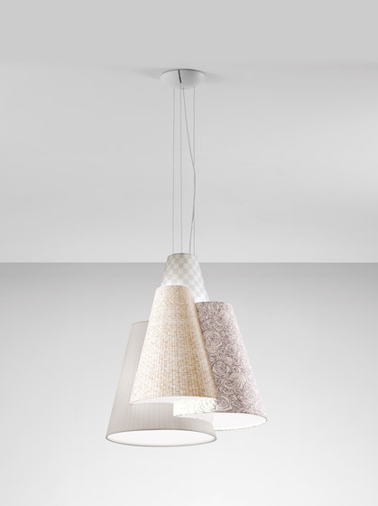 Melting Pot SP 60 light patterns with diffusers | Suspensions | Axolight
